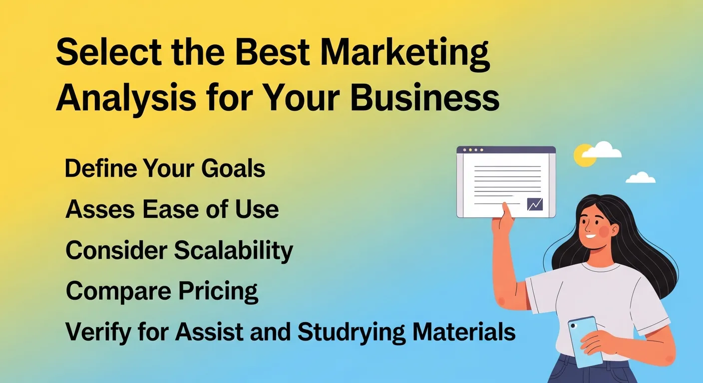 Select the Best Marketing Analysis for Your Business